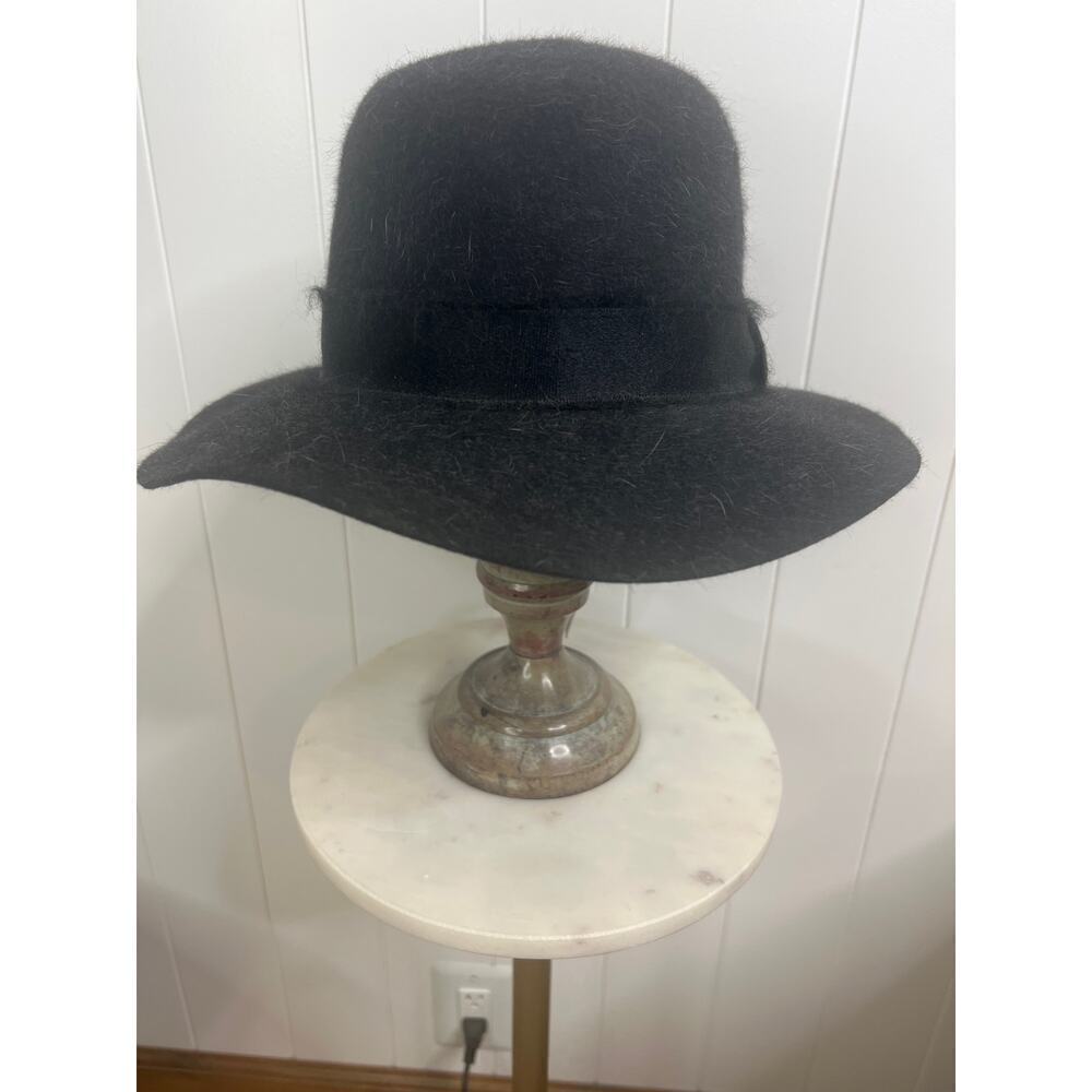 NWT rag &‎ bone floppy brim fedora Black in Size Large